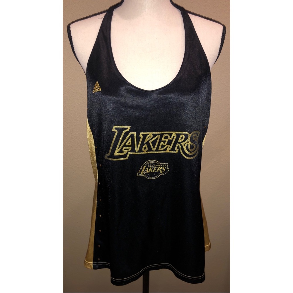 Los Angeles Lakers NBA Adidas Halter Top Large